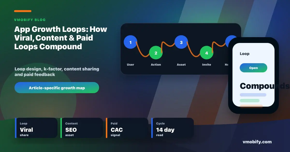 App Growth Loops: How Viral and Content Loops Compound Growth