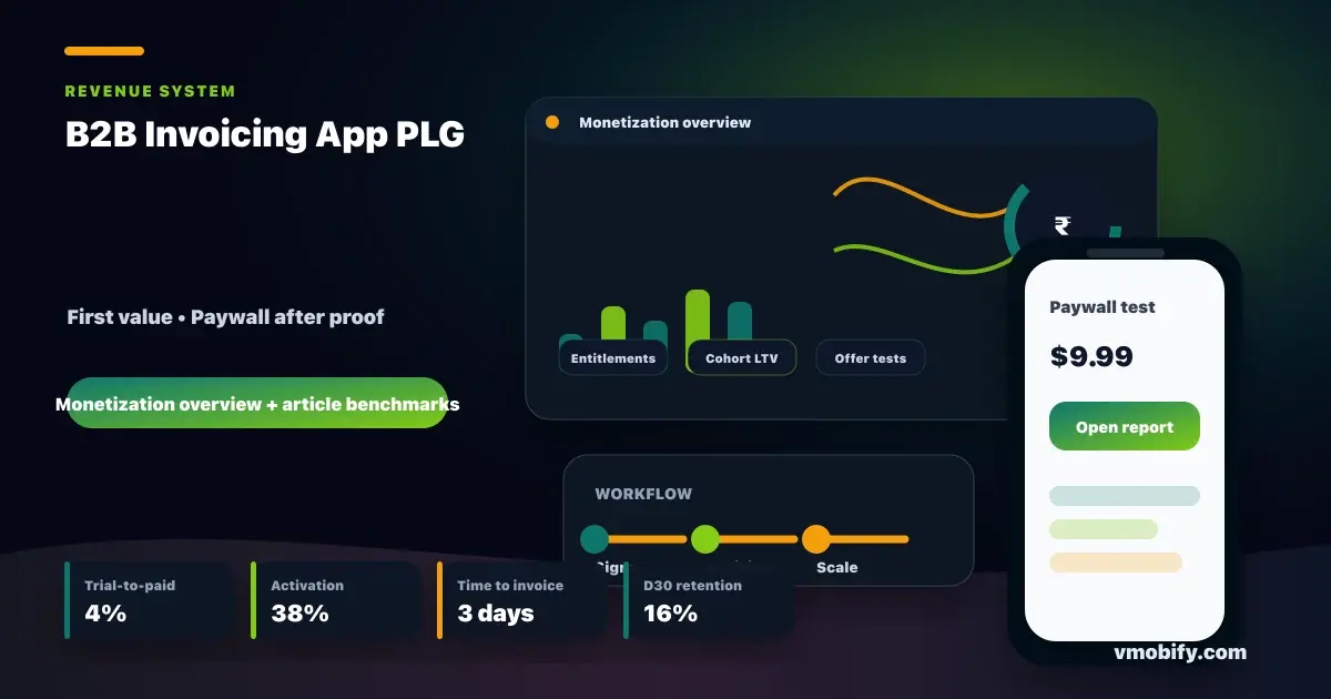 B2B Invoicing App Case Study: Trial-to-Paid 4% to 11%