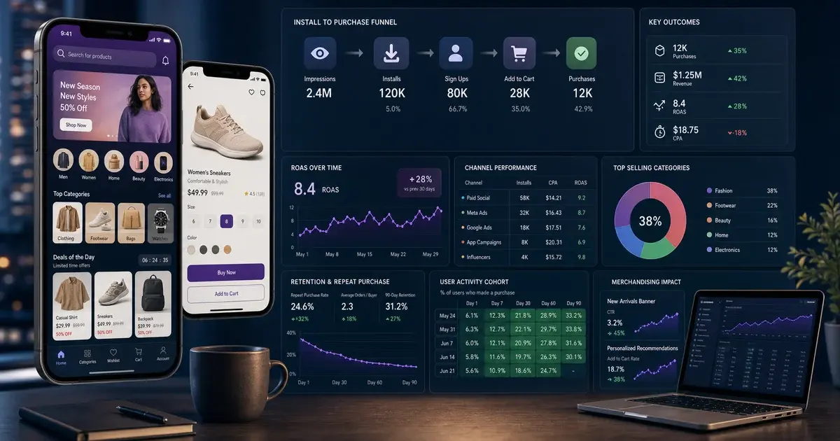 Ecommerce App Marketing: How to Drive Installs That Convert to Buyers
