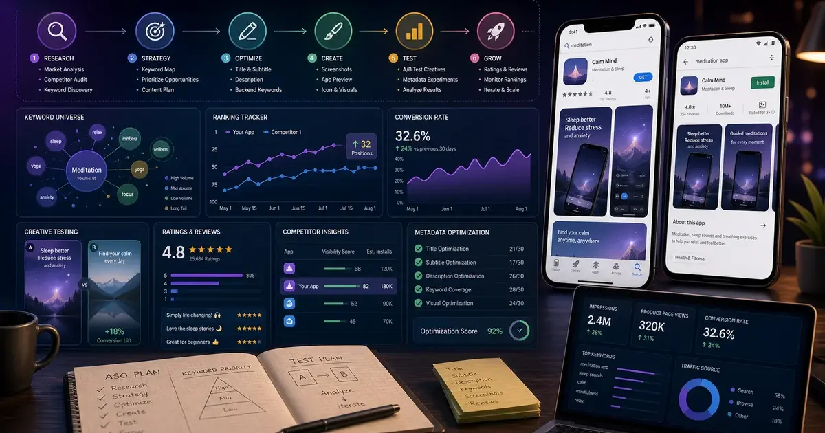 How to Do ASO for Your App: A Step-by-Step Guide for 2026